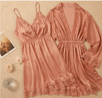 Sleepwear Night Dress Set | Pink