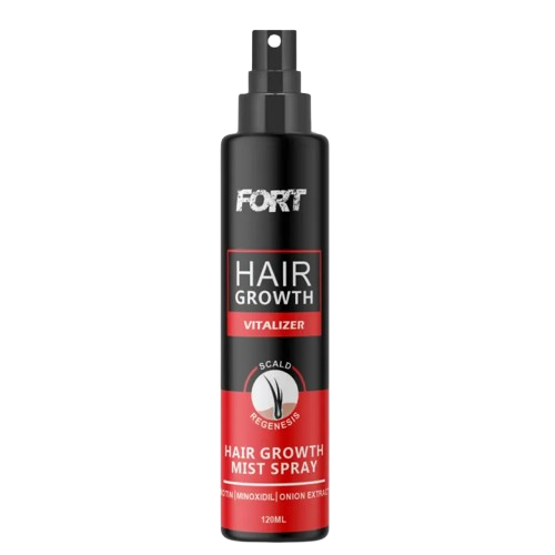 FORT Minoxidil Hair Growth Spray - Hair Tonic for Hair Care and Hair Growth - Premium Hair Care Product Women and Men all Hair Types